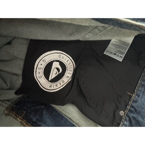 Quiksilver Men’s Jeans Revolver Straight Fit Blue Size 40 x 32  New - Picture 11 of 16